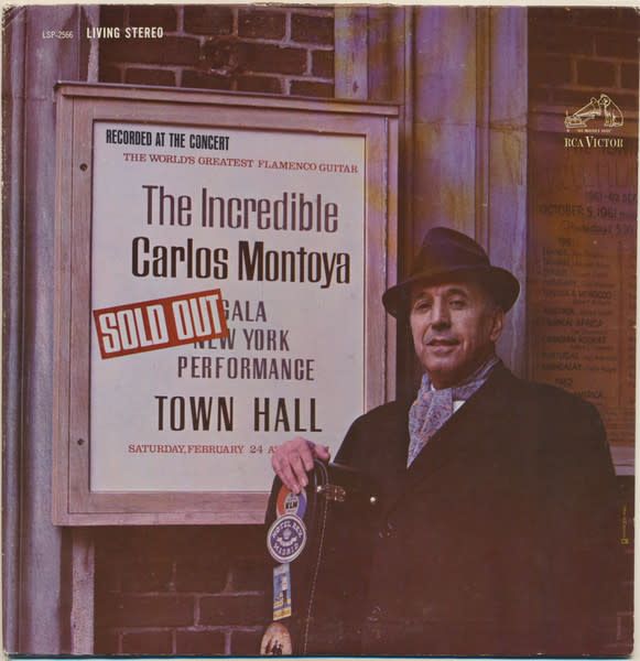 Carlos Montoya – The Incredible Carlos Montoya (VG, 1962, LP, RCA Victor – LSP 2566)