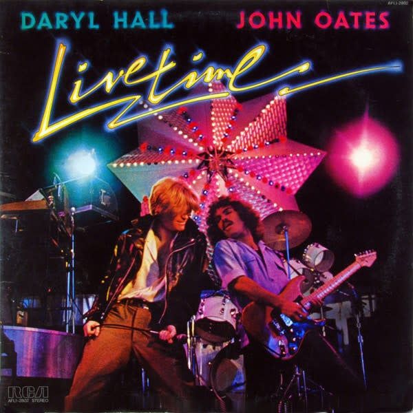 Daryl Hall &amp; John Oates – Livetime (VG, 1978, LP, RCA Victor – AFL1-2802)