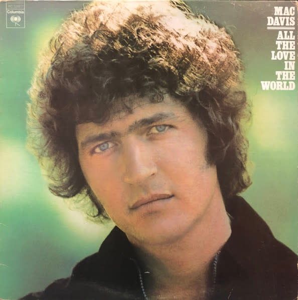 Mac Davis – All The Love In The World (VG, 1975, LP, Hype Sticker, Columbia – PC 32927)