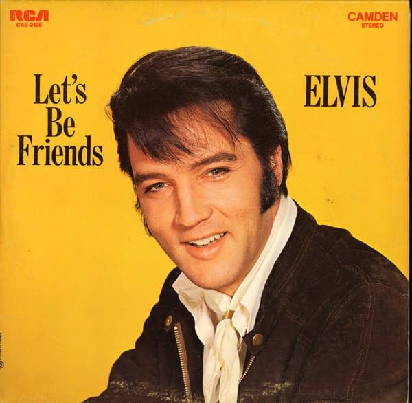 Elvis Presley – Let&#39;s Be Friends (G+, 1975, LP, Pickwick / Camden – CAS-2408)