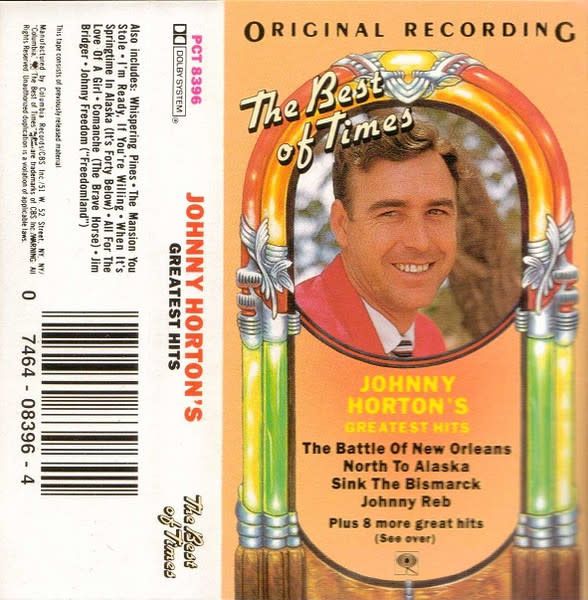 Johnny Horton – Johnny Horton's Greatest Hits (CAS, Columbia – PCT 8396)
