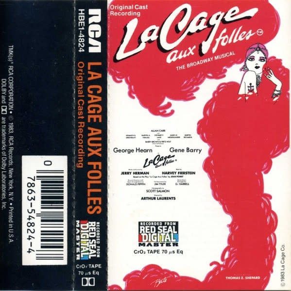 La Cage Aux Folles The Broadway Musical (CAS, 1983, RCA Red Seal – HBE1-4824)