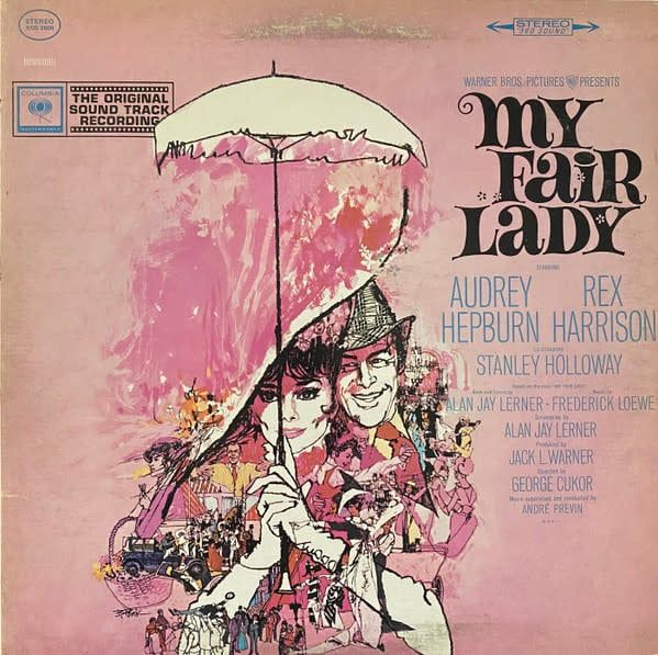 Audrey Hepburn, Rex Harrison – My Fair Lady The Original Sound Track Recording (VG, 1964, LP, Columbia Masterworks – KOS 2600)
