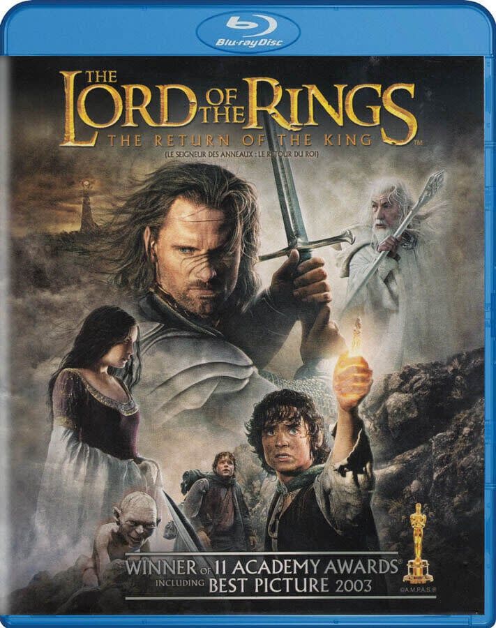 Lord Of The Rings Return Of The King (2003) (2 x Blu-ray) Elijah Wood