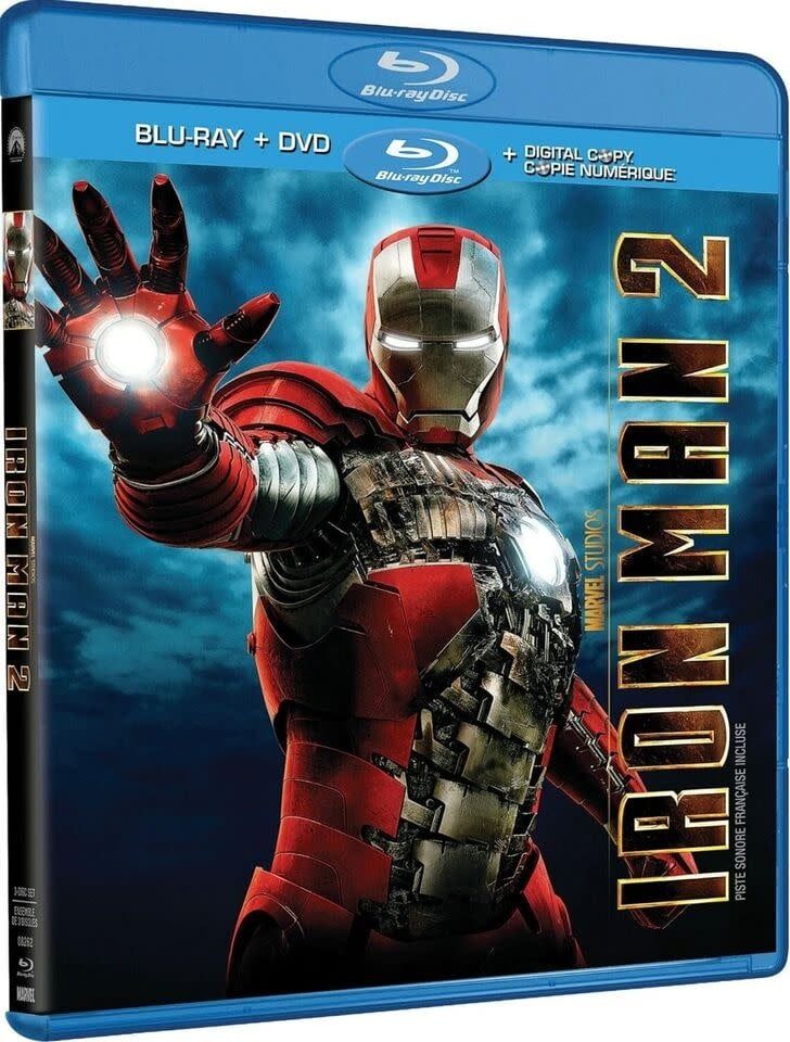 Marvel Iron Man 2 (2010) (Blu-ray) Robert Downey Jr.