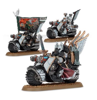 Dark Angels : Ravenwing Command Squad
