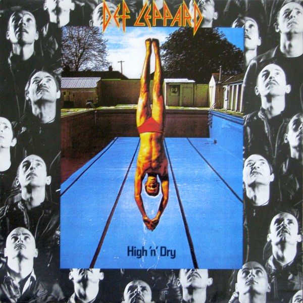 Def Leppard – High &#39;N&#39; Dry (VG, 1984, LP, Reissue, Vertigo – VOG-1-3315)