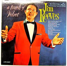 Jim Reeves – A Touch Of Velvet (VG, 1962, LP, Mono, RCA Victor – LSM-2487, Canada)