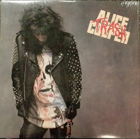 Alice Cooper – Trash (VG, 1989, LP, Epic – OE 45137 / E 45137)