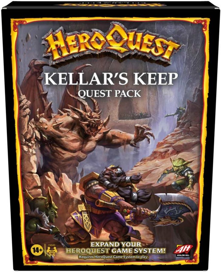 Hero Quest Kellar's Keep Quest Pack