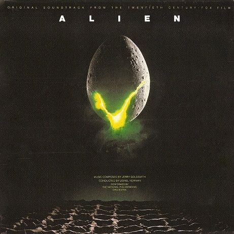 Jerry Goldsmith – Alien (Original Soundtrack From The Twentieth Century-Fox Film) (G+, 1979, LP, T-593)