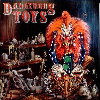 Dangerous Toys ‎– Dangerous Toys (VG+, 1989, LP, Original Shrink with Hype Sticker, Columbia – C 45031 / FC 45031)