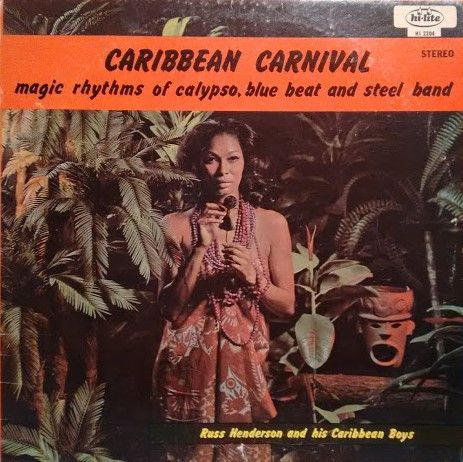 Russ Henderson And His Caribbean Boys – Caribbean Carnival (VG, 1966, LP, Hi-Lite – HI-2204)