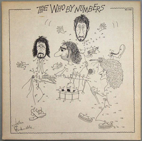 The Who – The Who By Numbers (VG, 1980, LP, MCA Records – MCA-37002)