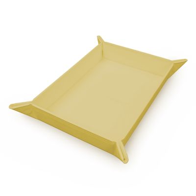 Ultra Pro Foldable Rolling Tray Magnetic Vivid Yellow