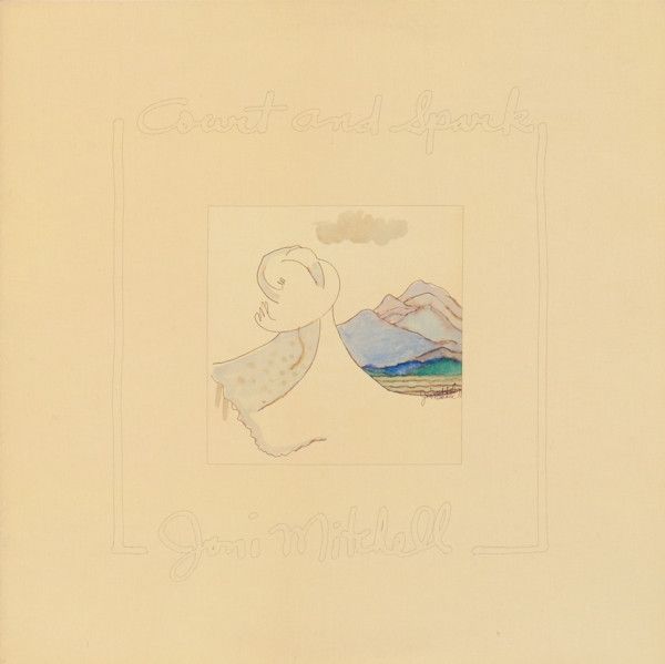 Joni Mitchell – Court And Spark (VG+, 1974, LP, Asylum Records – 7ES 1001)