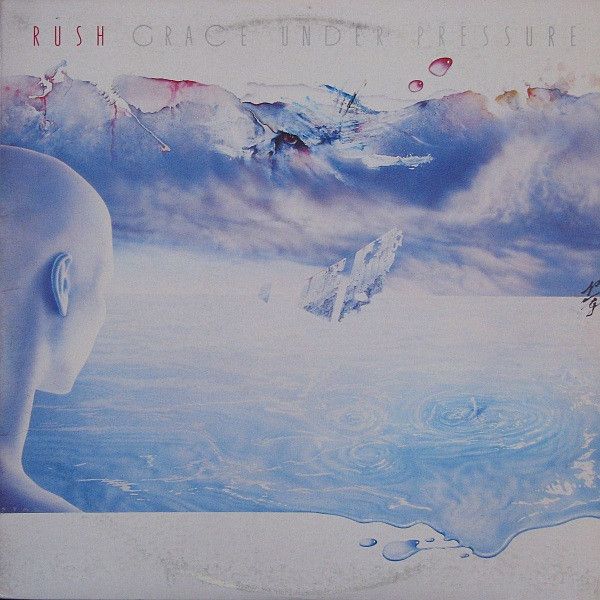 Rush – Grace Under Pressure (VG+, 1984, LP, Shrink, Anthem – ANR-1-1045)