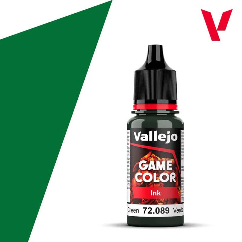 Vallejo Game Color Ink Green18ml