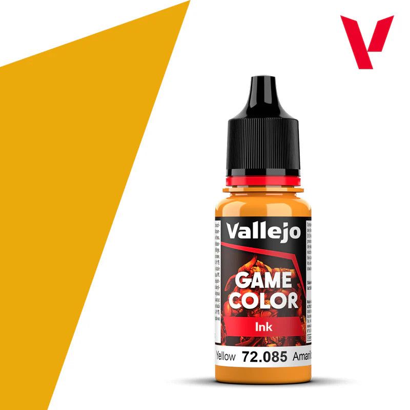 Vallejo Game Color Ink Yellow 18ml