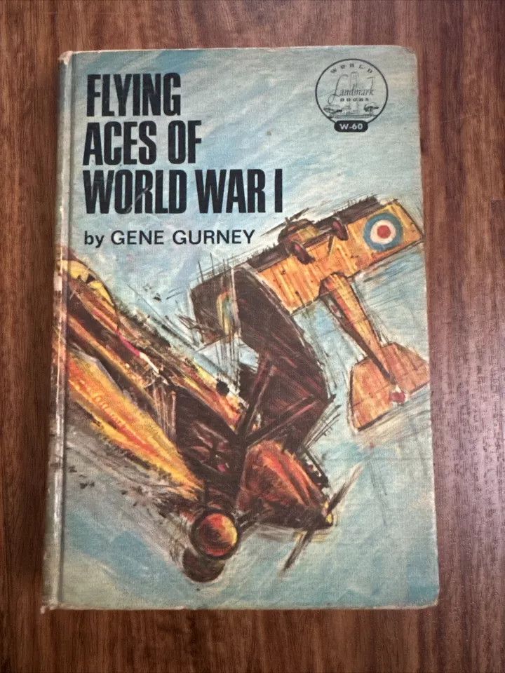 Gurney, Gene (940  WWI) Flying Aces of World War I (1965, World Landmark #W-60, HC)