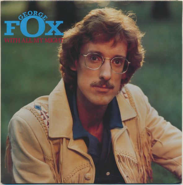 George Fox – With All My Might (VG, 1989, LP, WEA – 25 69271)