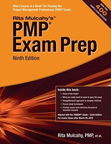 Mulcahy, Rita (658.404) Rita Mulcahy&#39;s PMP Exam Prep Ninth Edition (softcover)