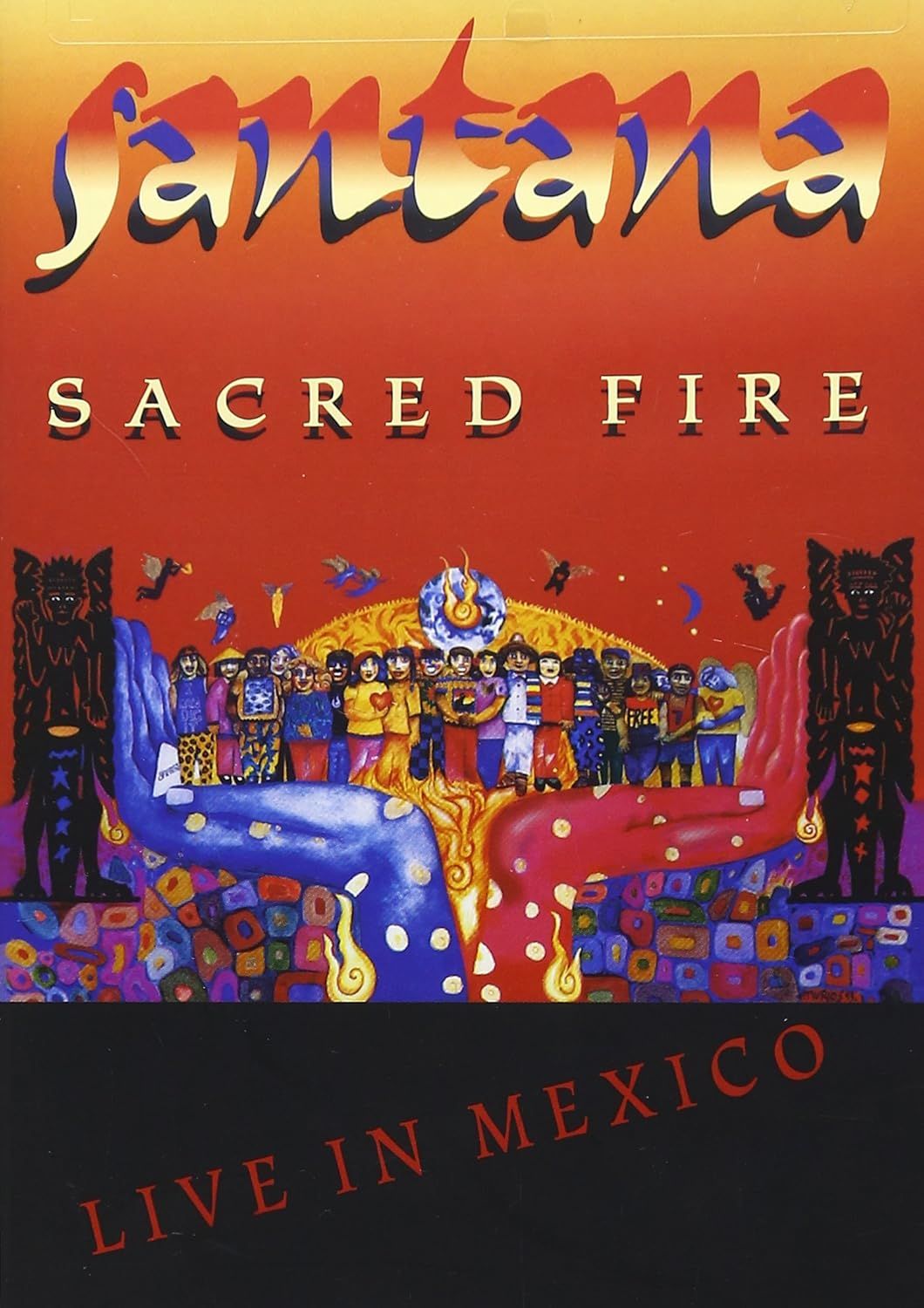 Santana - Sacred Fire: Live in Mexico (1993) (DVD) New Sealed