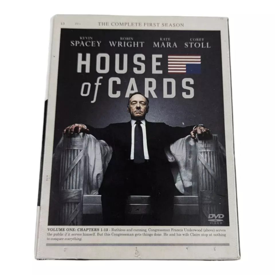 House of Cards: The Complete First Season (4xDVD) Kevin Spacey