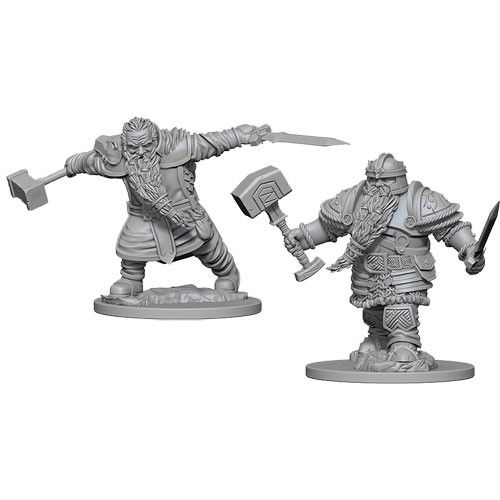 D&amp;D Nolzur&#39;s Marvelous Miniatures: Dwarf Fighter