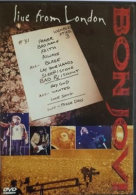 Bon Jovi: Live From London  (1995, DVD)