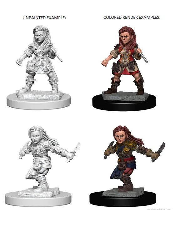 D&amp;D Nolzur&#39;s Marvelous Miniatures: Halfling Rogue