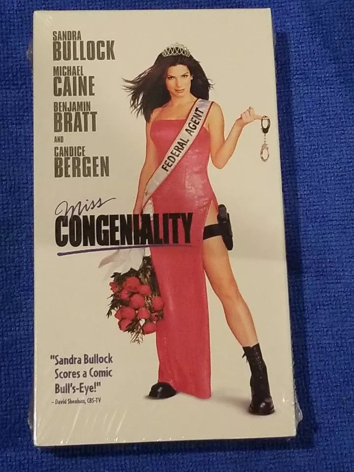 Miss Congeniality (2000) (VHS) Sandra Bullock