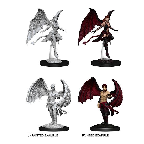 D&amp;D Nolzur&#39;s Marvelous Miniatures: Succubus &amp; Incubus
