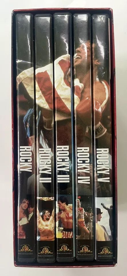 Rocky Anthology 1-5 Boxed Set (5xDVD) Sylvester Stalone