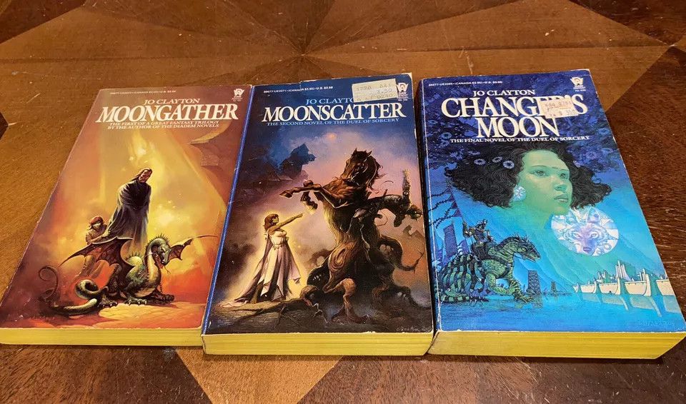 Clayton, Jo (FA) The Duel of Sorcery Trilogy (Complete 3 Book Series, Vintage PB)