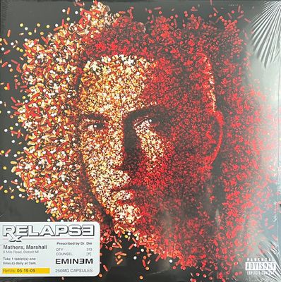 Eminem – Relapse (New, 2LP, 2013, Aftermath Entertainment)