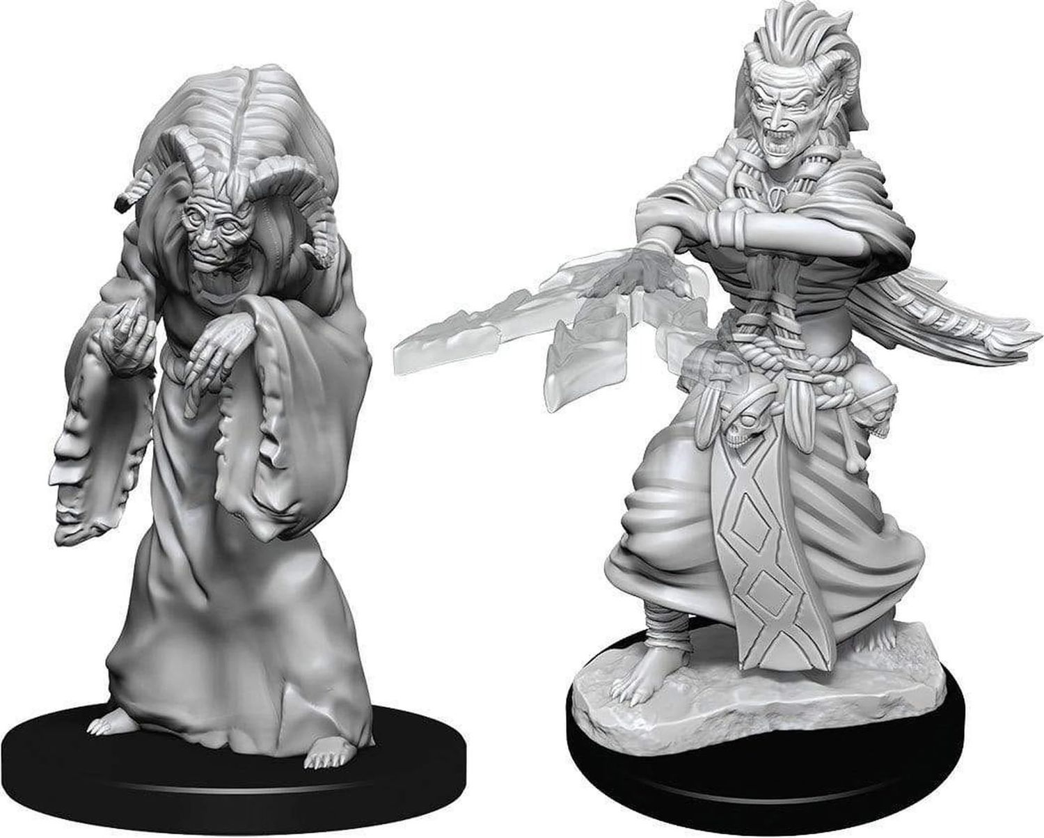 Nolzur's Marvelous Miniatures: Night Hag &amp; Dusk Hag