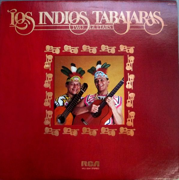 Los Indios Tabajaras – Two Guitars (VG+, 1979, LP, RCA – AFL1-3241)