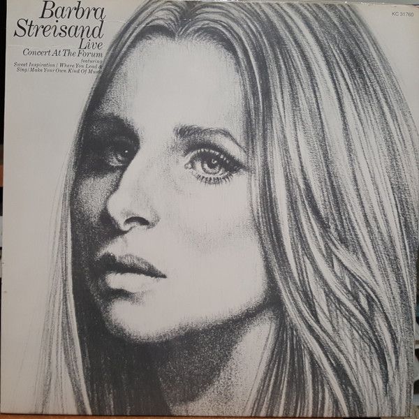 Barbra Streisand – Live Concert At The Forum (VG, LP, Gatefold, Columbia – KC 31760)