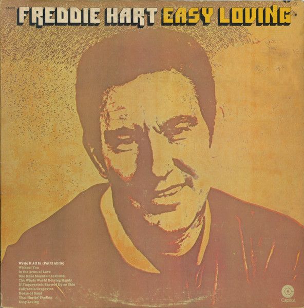 Freddie Hart – Easy Loving (VG, 1971, LP, Capitol Records – ST-838, Canada)
