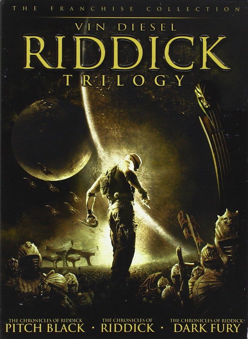 Riddick Trilogy (Pitch Black / The Chronicles of Riddick / Dark Fury) (2xDVD) Vin Diesel