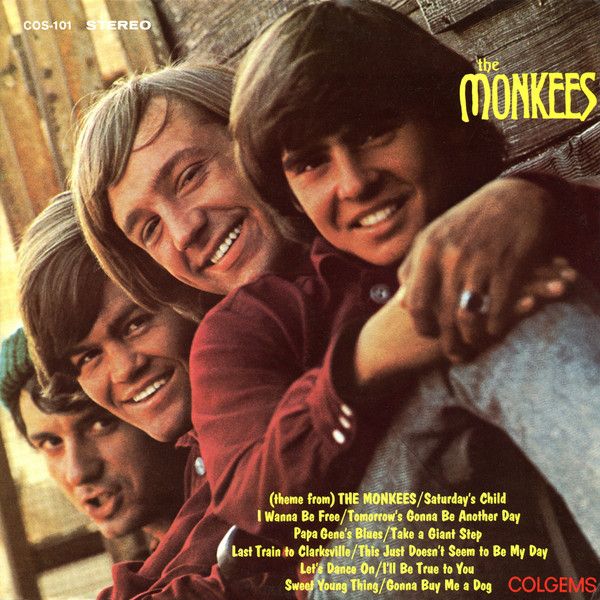 The Monkees – The Monkees (G+, 1966, LP, Repress, Stereo, Colgems – COS-101)