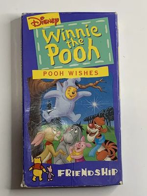 Disney Winnie the Pooh - Pooh Wishes Friendship (1997, VHS)