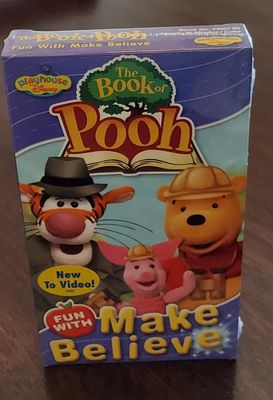 Disney Playhouse - Book of Pooh Fun With Make Believe (VHS)
