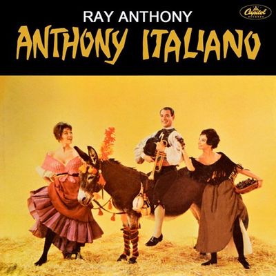 Ray Anthony &amp; His Orchestra – Anthony Italiano (VG, 1959, LP, Capitol Records – ST-1149, Canada)