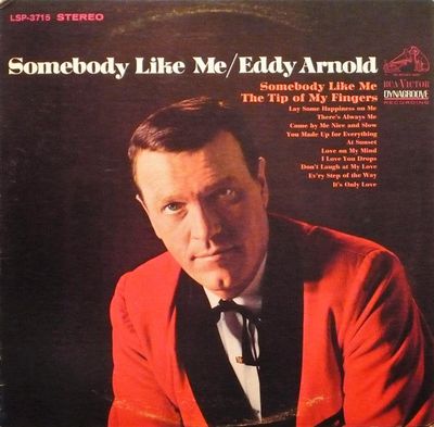 Eddy Arnold – Somebody Like Me (G+, 1966, LP, RCA Victor – LSP 3715)