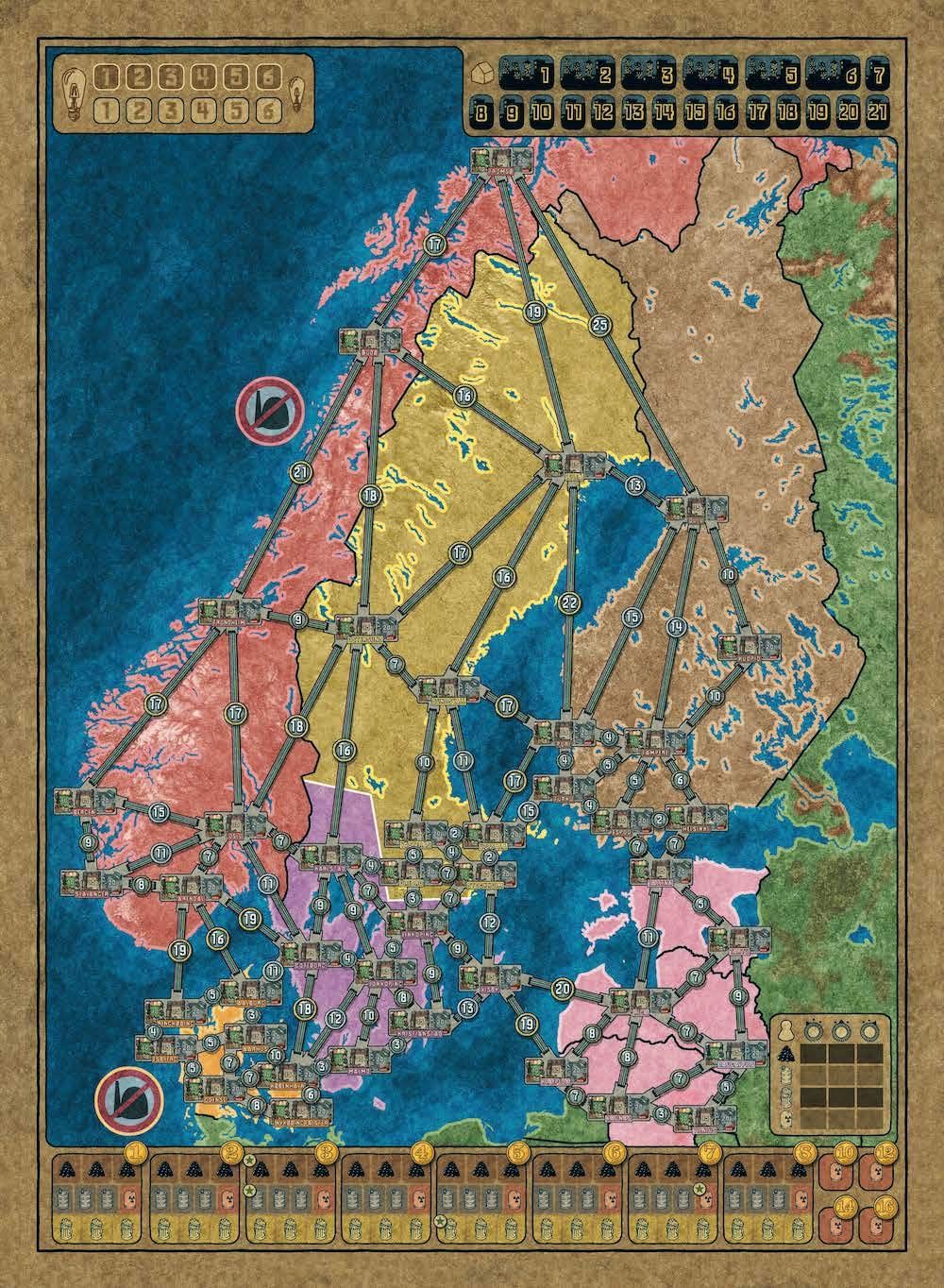 Power Grid: Expansion Northern Europe / United Kingdom &amp; Ireland