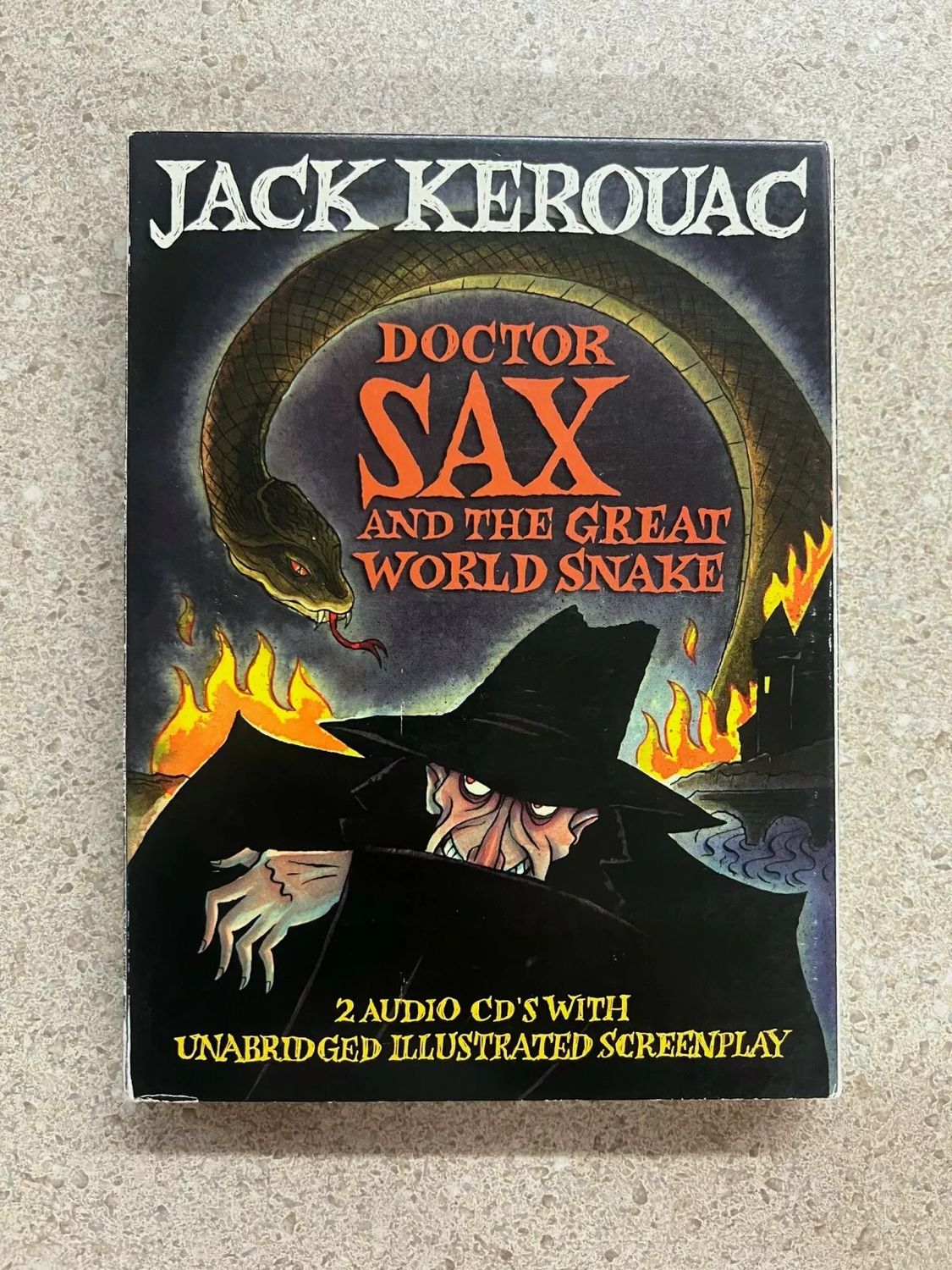 Kerouac,  Jack - Doctor Sax And The Great World Snake (2xCD + Illustrated Screenplay)