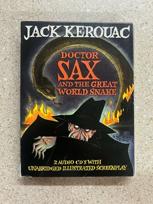 Kerouac,  Jack - Doctor Sax And The Great World Snake (2xCD + Illustrated Screenplay)