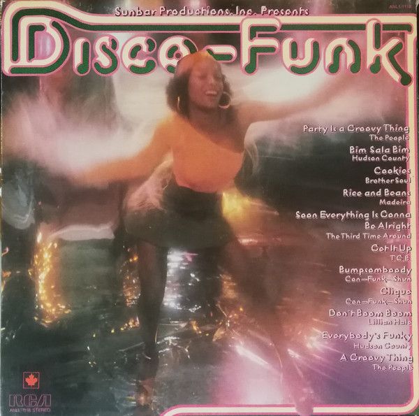 Various – Sunbar Productions, Inc. Presents Disco-Funk (VG, 1975, LP, RCA – ANL1-1118)